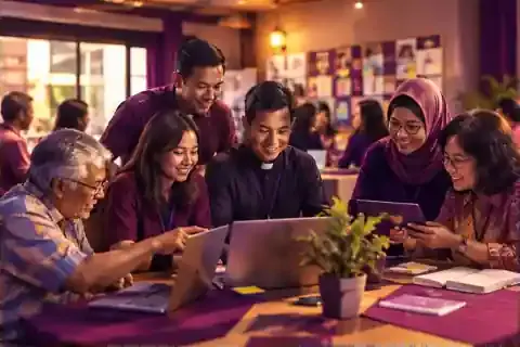 Ilustrasi Ecclesia Digitalis: Struktur Organisasi yang Gesit